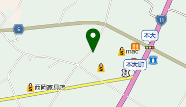 カフェブーズの地図画像