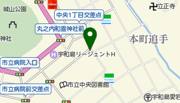 メールの地図画像