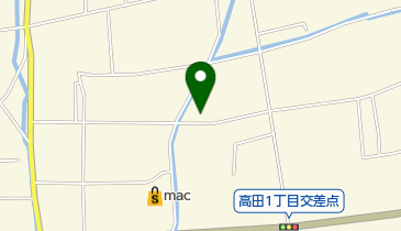 ヨーロッパ通りの地図画像