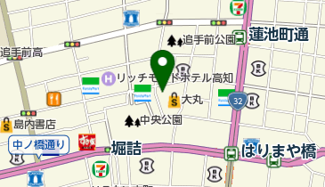 ぽえむ新京橋店の地図画像