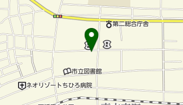 ランチカフェとまとの地図画像