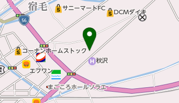 ロッキーの地図画像