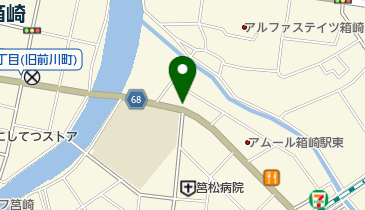 リーフガーデンの地図画像