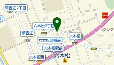 喫茶こめやの地図画像