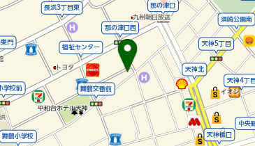 白いギターの地図画像