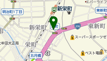 ブルボンの地図画像