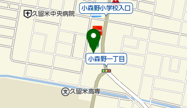 喫茶古賀の地図画像