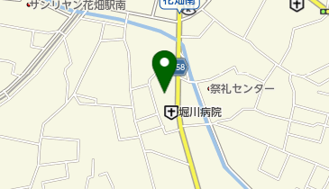 ボンサンテ堀川病院内の地図画像
