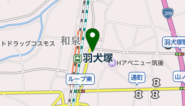 ロワールの地図画像