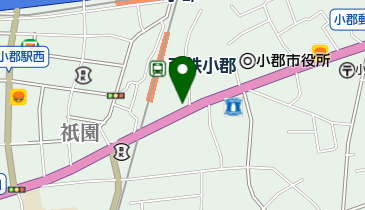 喫茶潤の地図画像