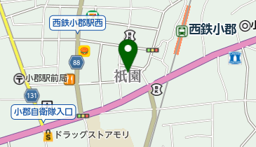 喫茶マーガレットの地図画像