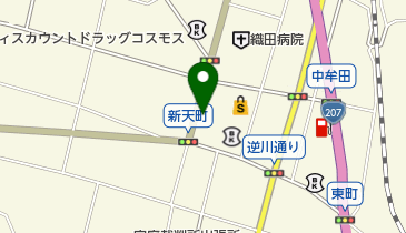 ブラントンの地図画像