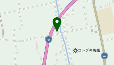 グリーンゲイブルスの地図画像