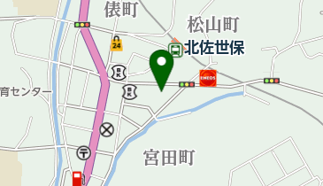 のだコーヒーの地図画像