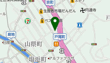 ブラックの地図画像