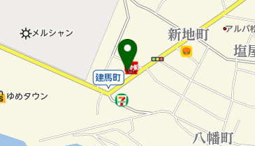 まくら木の地図画像