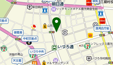 アカヤコーヒーの地図画像