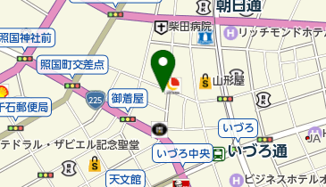 扇屋本店 喫茶部の地図画像