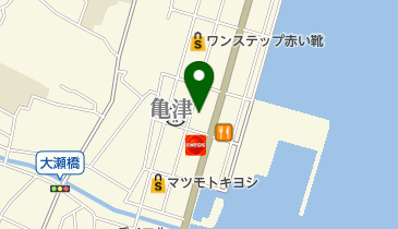 喫茶ぴゅあの地図画像