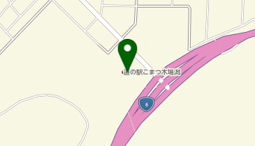 道の駅こまつ木場潟「味処四季彩」の地図画像