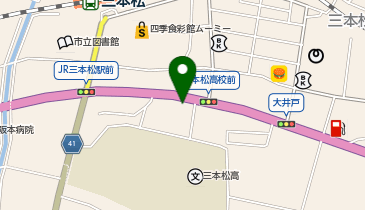 焼肉 味蘭の地図画像