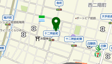 late night dining JACKの地図画像