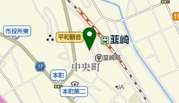 手打ちうどん ふじえの地図画像