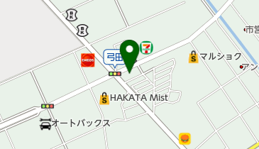 晩酌亭 弓田店の地図画像