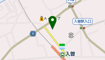 担々麺 直の地図画像