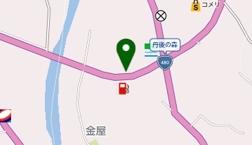 カフェレスト ココロンの地図画像