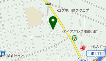 寿し政の地図画像