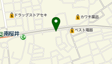 アメリカンバー B-DASHの地図画像