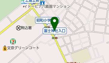 ふじ芳の地図画像