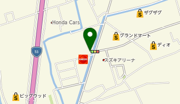 日本料理 桜楽の地図画像