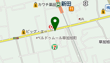 鳥秀 新田店の地図画像