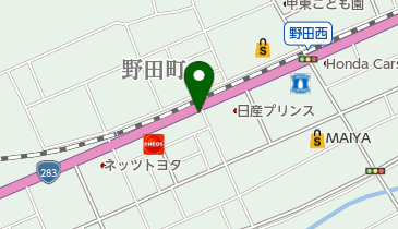 ノーサイドの地図画像