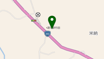 善米食堂の地図画像