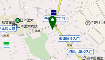 Nezu Cafe 根津珈琲店の地図画像