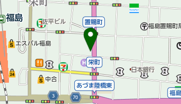 大政食堂の地図画像