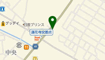 たべのみやKotoの地図画像