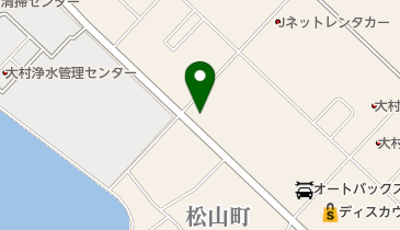 回転寿司若竹丸 大村店の地図画像