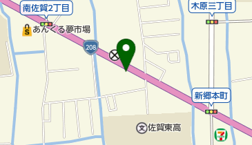 カレーレストラン ABISKARの地図画像