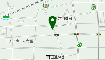 海鮮料理和の地図画像