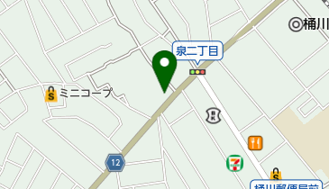 旬彩よこ川の地図画像