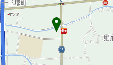 割烹関川の地図画像