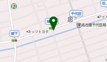 街かど屋 守山小幡店の地図画像