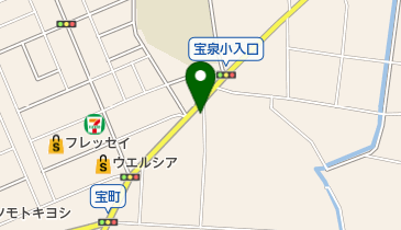 ラーメンわをんの地図画像