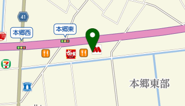 台湾料理 来来来の地図画像