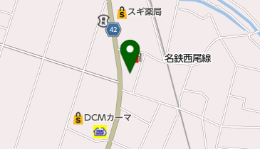 台湾料理香味館の地図画像