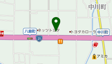 ビストロ こば家しの地図画像